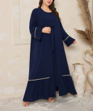 Plus Size Women Spring/Autumn Elegant Dress