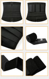 Women Detachable Lace-Up Waist Belt, Fitted Zipper Body Shaper