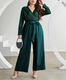 Plus Size Women Spring/Autumn Printed Dress