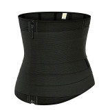 Women Detachable Lace-Up Waist Belt, Fitted Zipper Body Shaper