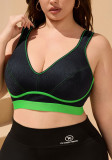 Women's Plus Size Sports Bra with Side Support