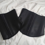 Women Dance Fitness Fitted Latex Waist Belt Waist trainer belt