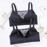 Women's Plus Size Lace Breathable Push-Up Bra