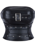 Women's Sexy Solid Color Strapless Slim-Fit Crop Top