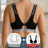 Women's Plus Size Lace Breathable Comfort Bra