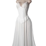 Women Sexy Lace Home Slip Nightgown