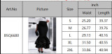 Women Elegant Sequin Patchwork Bodycon Fishtail Skirt