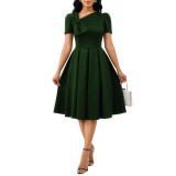 Women Sexy Solid Dress