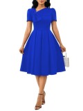 Women Sexy Solid Dress