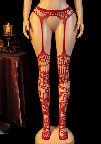 Women Fishnet Stockings Sexy Suspender Pantyhose