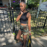 Summer Women's Sexy Camouflage Hot Shorts