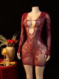 Women Bodysuit Hollow Out Sexy Lingerie