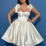 Women Strappy Prom Tutu Dress（Processing time need 3-6 days）