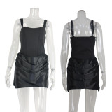 Women Strapless Mini Dress