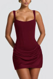 Women Strapless Mini Dress