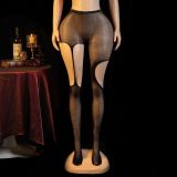Women Sexy Fishnet  Hollow Out Sexy Suspender Stockings