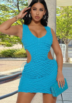 Autumn Women's Sexy Slim Fit Cutout Bodycon Dress