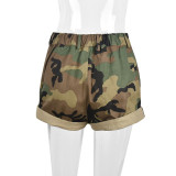 Summer Women's Sexy Camouflage Hot Shorts