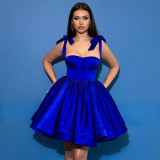 Women Strappy Prom Tutu Dress（Processing time need 3-6 days）