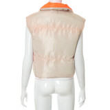 Autumn/Winter Women's Cotton Puffer Short Vest
