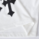 Spring Women's Sexy Open Waist Embroidered Crop Tank Top