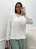 Fall Women's Trendy Oversized Cotton Long Sleeve T-Shirt
