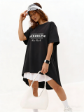 Women's Cotton Short Sleeve Street Style Trendy T-Shirt