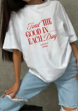 Summer Women's Trendy Cotton Short Sleeve T-Shirt