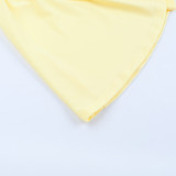 Women Pleated Sexy Spaghetti Strap Hollow Mini Dress