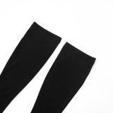 Women Sexy Solid Halter Neck V-Neck Backless Jumpsuit