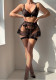 Plus Size Women's Sexy Role Play Lingerie Pajama Set