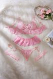 Spring/Summer Women's Lace Lingerie Homewear Set