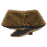Women's Furry Scarves, Shawls, Capes, and Vests