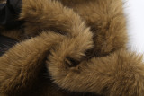Women's Furry Scarves, Shawls, Capes, and Vests