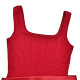 Women's Backless Maxi Dress