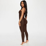 Women's Summer Tie-Up Backless Sexy Jumpsuit
