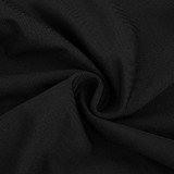 Women's Summer Droop Neck Backless Tie-Up Jumpsuit