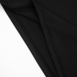 Women's Solid Sexy Off-Shoulder Knot Mini Dress