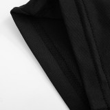 Women's Summer Droop Neck Backless Tie-Up Jumpsuit