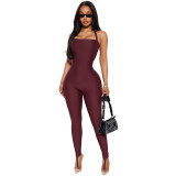 Women's Summer Tie-Up Backless Sexy Jumpsuit
