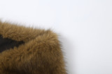 Women's Furry Scarves, Shawls, Capes, and Vests