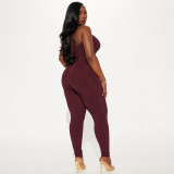 Women's Summer Tie-Up Backless Sexy Jumpsuit