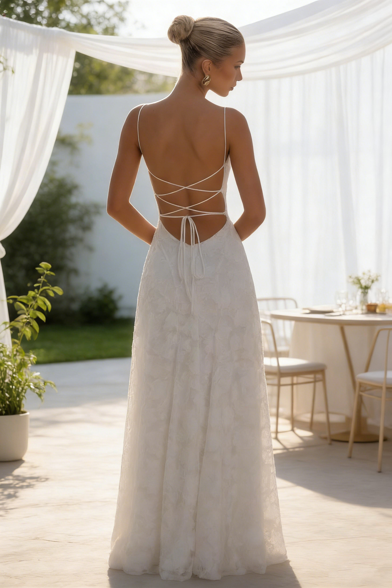 Women Burgunry Sexy Maxi Dress
