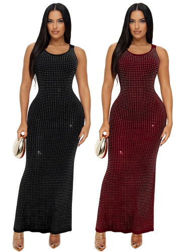 Women Sexy Beaded Dress