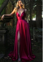 Women Summer Sexy V-Neck Solid Sleeveless Dress Women Summer Sexy V-Neck Solid Sleeveless Dress