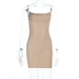 Women Summer Holidays Strapless Maxi Dress