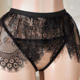 Sexy Lace Bikini Set See-Through Lingerie