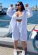 Plus Size Women Casual Button Pocket Shirt and Shorts Two-Piece Set