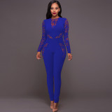 Women Sexy Lace Jumpsuit