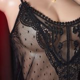 Lace See-Through Seductive Strap Pajama Lingerie Set